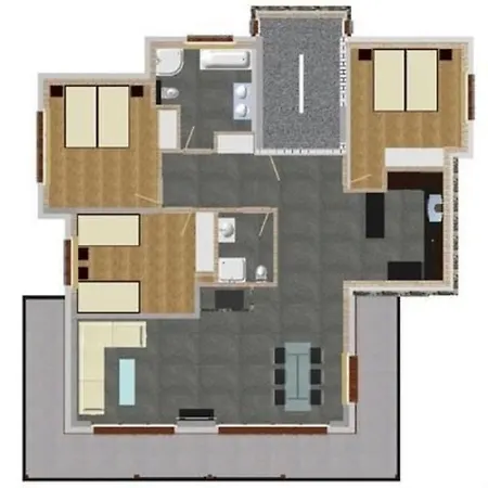 Aiolos 6 Personen Apartmán Zermatt